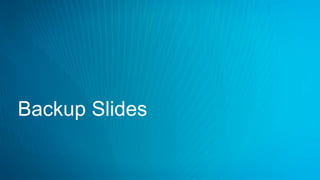 Backup Slides
 