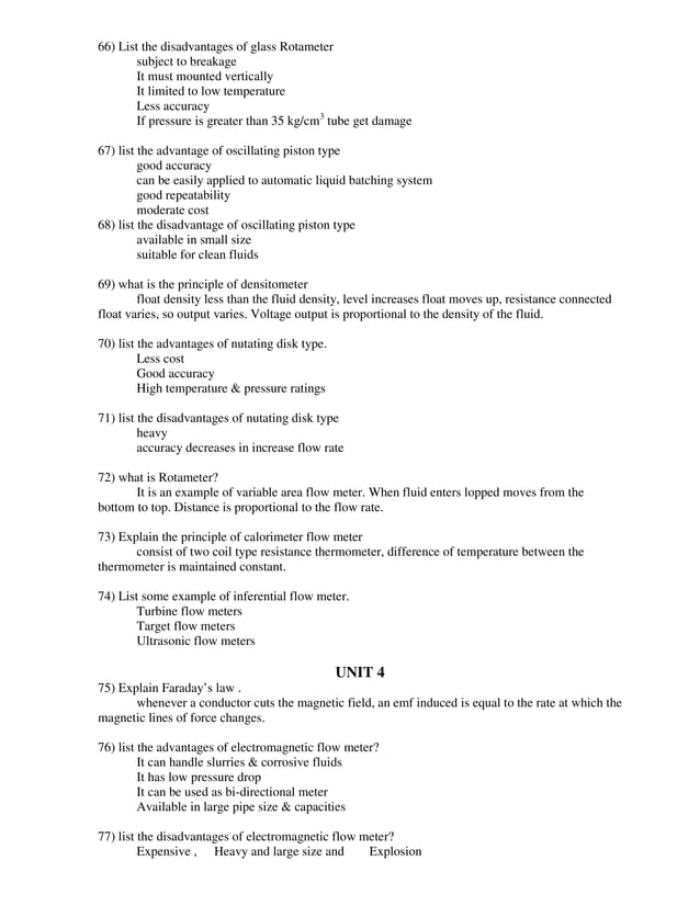 Ei 336 Industrial Instrumentation Ii Pdf Physics Science
