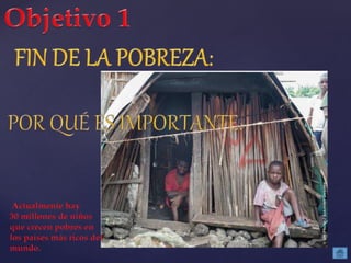 ODS 1 FIN DE LA POBREZA | PPTX