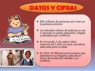 ODS PONER FIN A LA POBREZA EN TODAS SUS FORMAS | PPTX