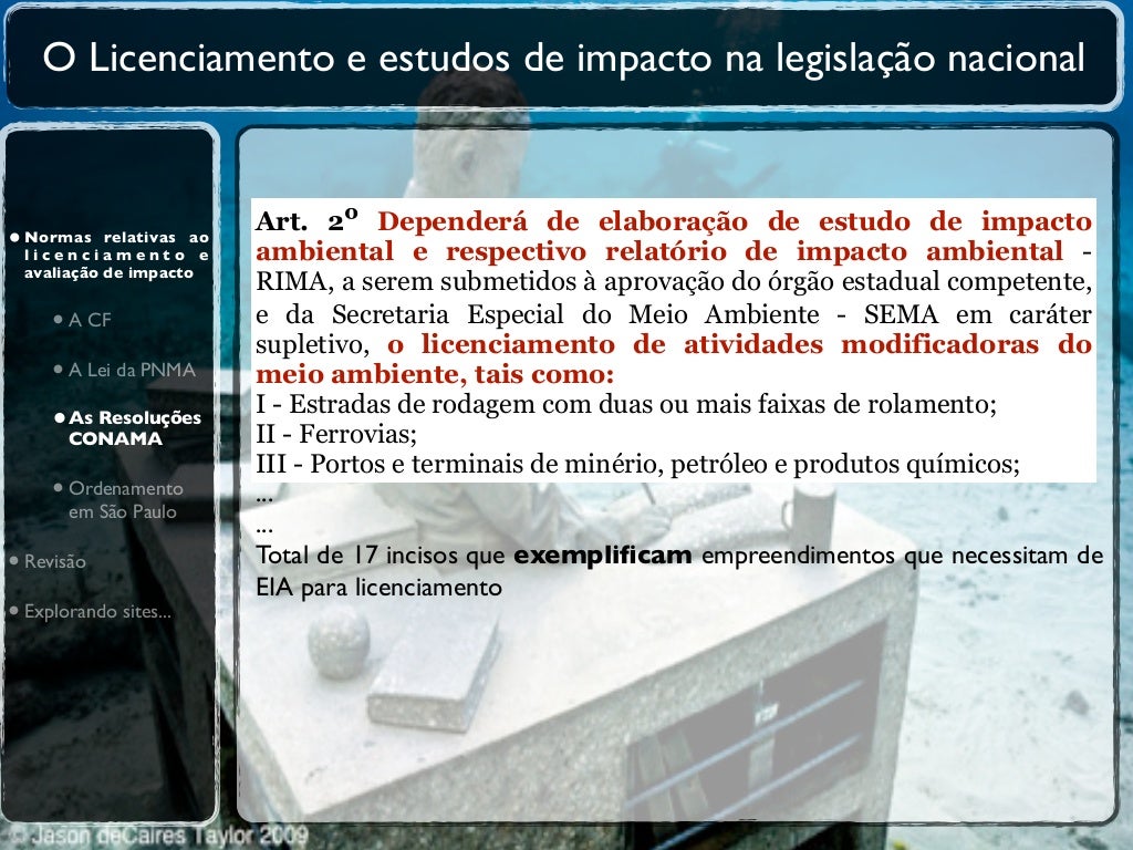 Assinale Qual Documento é Obrigatório Ao Licenciamento Ambiental