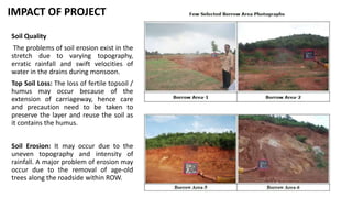 Environment impact of highway project upgradation | PPTX