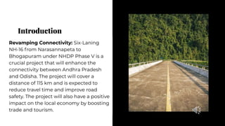 Environment impact of highway project upgradation | PPTX
