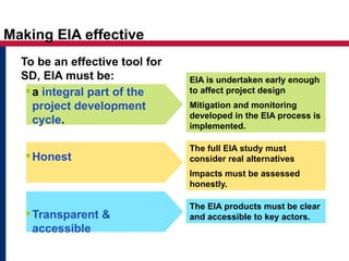 Comprehensive Overview and History of Environmental Impact Assessment ...