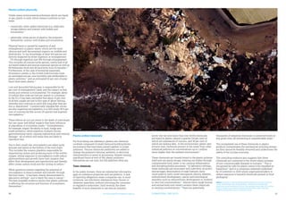 CONNECTING THE DOTS	 11
10	 Environmental Investigation Agency
secret. But we now know that over 10,000 chemicals
are found in plastic, almost a quarter (24 per cent) of
which are substances of concern, and 39 per cent of
which are lacking data. In the environment, plastic also
attracts toxic chemicals present in the water from other
industrial pollution at concentrations up to 1 million
times higher than the ambient environment.62
These chemicals are loosely bound to the plastic polymer
itself and can easily escape, entering our bodies through
contaminated food, water or air, causing inflammation
and disrupting bodily processes.63
In laboratory settings,
these chemicals are associated with infertility, recurrent
miscarriages, feminisation of male foetuses, early-
onset puberty, early-onset menopause, obesity, diabetes,
reduced brain development, cancer and neurological
disorders such as reduced brain development in children,
in very low concentrations.64
Almost every single human
and animal body ever tested contains these chemicals
in varying concentrations.65
There are potentially
thousands of industrial chemicals in someone’s body at
any given time, all interacting in unpredictable ways.66
The unregulated use of these chemicals in plastic
products contaminates the mechanical recycling stream
(as they cannot be feasibly removed) and undermines the
safety of the circular economy.
The overriding evidence also suggests that these
chemicals are connected to the recent sharp increase
of non-communicable diseases in humans.67
This is
recognised by calls for plastic waste to be classified as
hazardous68
and in a consensus statement published
by 33 scientists in 2020 which urged policymakers to
reduce exposure to harmful chemicals present in food
packaging.69
Plastics pollute physically
Unlike many environmental pollutants which are liquid
or gas, plastic is solid, which means it pollutes in two
ways:
•	 chemically, when added chemicals (e.g. additives)
escape plastics and interact with bodies and
ecosystems;47
•	 physically, when pieces of plastics, the polymers
themselves, interact with bodies and ecosystems.
Physical harm is caused by ingestion of and
entanglement in plastic waste, which are the most
obvious and well-documented impacts on wildlife and
biodiversity. To our knowledge, at least 914 species are
directly impacted by either ingestion or entanglement
- 701 through ingestion and 354 through entanglement.
This includes all marine turtle species, nearly half of all
surveyed seabird and marine mammal species as well as
69 freshwater birds and 49 land birds from 53 families.48
Furthermore, in the case of terrestrial mammals,
dromedary camels in the United Arab Emirates have
an estimated one per cent mortality rate attributable to
plastic pollution49
and an estimated 25 per cent of polar
bears have eaten plastic.50
Lost and discarded fishing gear is responsible for 83
per cent of entanglement cases, and the impact on fish
stocks and revenue is monumental. For example, about
12 million blue crabs are lost per season in Louisiana.51
In the EU, it has been estimated that about 15 per cent
of all fish caught are lost to this type of ‘ghost’ fishing,
whereby nets continue to catch fish long after they are
lost or abandoned.52
Commercially valuable fish stocks
are also ingesting microplastics; in a 2021 study, 85.4 per
cent of commercial fish across 29 species had ingested
microplastics.53
These effects do not just result in the death of individuals
but can cause ‘sub-lethal’ impacts that have influence
at population or ecosystem scales.54
Entanglements,
for example, impair the ability to hunt, forage and
evade predators, while ingestion of plastic blocks
gastrointestinal tracts, causing malnutrition and internal
damage,55
all of which will mean they are likely to
reproduce less.
Due to their small size, microplastics are taken up by
animals and plants at the bottom of the food chain.
This includes the oceanic plankton responsible for
sequestering carbon and producing most of the world’s
oxygen, whose exposure to microplastics could reduce
photosynthesis and growth, have toxic impacts that
affect their development and reproduction and thereby
affect ocean carbon stock and the cycling of carbon.56
While questions remain regarding the potential of
microplastics to bioaccumulate and transfer through
the food chain,57
it has been clearly demonstrated in
laboratory settings58
and is likely the case in nature.59
The best available evidence shows that plastic pollution
is affecting the structure and function of ecosystems
themselves.60
Plastics pollute chemically
Far from being one substance, plastics are chemical
cocktails composed of small chemical building blocks
(monomers) that have been joined together to create
polymers. Various chemicals (additives) are added to
change the polymer’s thermal, aesthetic or electrical
characteristics or assist in processing. Despite causing
significant harm at end-of-life, plastic polymers
themselves are not toxic, but the additives often are.
Toxic chemicals
In the public domain, there are substantial information
gaps on substance properties and use patterns. A lack
of reporting obligations mean companies can, in most
instances, use whichever substances they choose, in
whatever quantities, without informing the consumer
or regulatory authorities. Until recently, the sheer
breadth of such chemicals in use was an industry
Above: Contrary to popular belief, plastic pollution is not just a marine
crisis. About 80 per cent of all pollution comes from the land and
impacts all environments on Earth. For example, more than 12.5 million
tonnes of plastic are used in the agricultural sector alone, the vast
majority being either burnt or buried on land.
©EIAimage
 