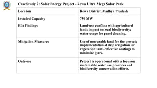 EIA Case Studies for Wind & Solar Energy Projects..pptx
