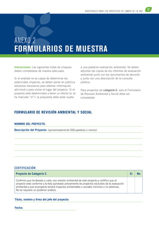 Evaluación de Impacto Ambiental | PDF