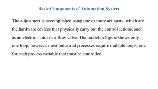 Elements of Industrial Automation 20me43p | PPTX