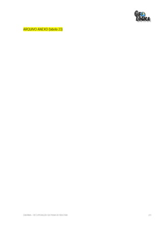 ARQUIVO ANEXO (tabela 23)




EIA/RIMA – RECUPERAÇÃO DA PRAIA DE IRACEMA   231
 
