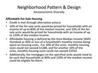 Neighborhood Pattern & DesignTransportationReduced Parking FootprintTransit FacilitiesTransportation Demand ManagementCredits Met: 0Alternative Credits: 4Total Credits: 4