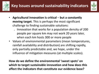 Sustainable intensification and climate change: An EARS-CGIAR Mega-program initiative in support of the Government of Ethiopia and the African Union