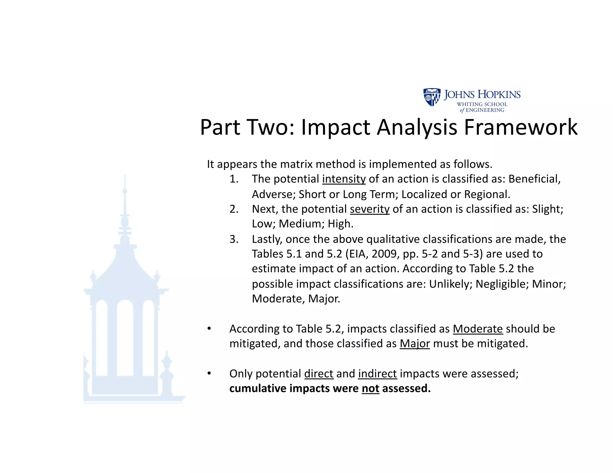 A Critical Post Operational Review: Environmental Impact Assessment for ...