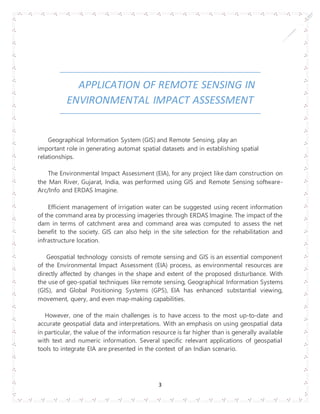 Environment Impact Assessment Using Remote Sensing | DOCX