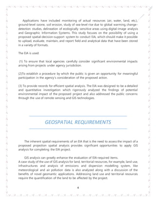Environment Impact Assessment Using Remote Sensing | DOCX