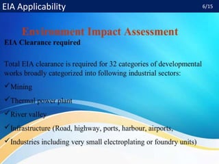 EIA Applicability 6/15
 