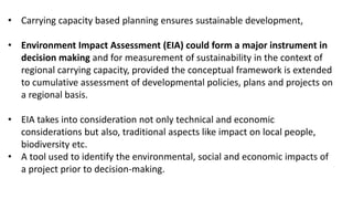 EIA Sustainable Development by a building | PDF