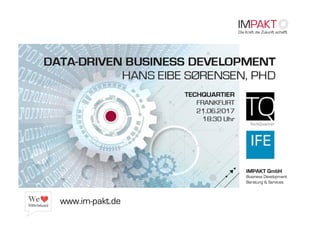 IMPAKT GmbH 
Business Development
Beratung & Services
www.im-pakt.de
 