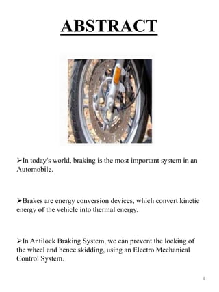 anti lock braking system