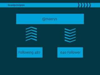 Grundprinzipien




                         @maerys




         Following 487             640 Follower
 