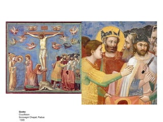 Giotto Crucifixion Scrovegni Chapel, Padua  1305  