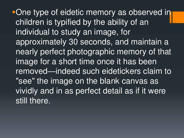 Eidetic Psych104