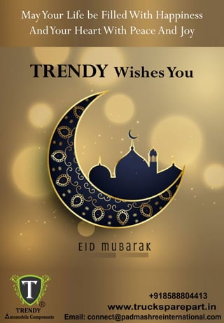 TRENDY Wishes You "EID MUBARAK"