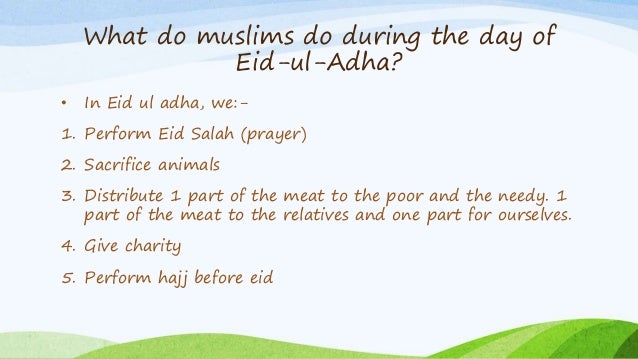 Eid ul adha power point