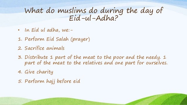Eid ul adha power point Eid ul adha power point
