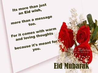 Eid Mubarak
 