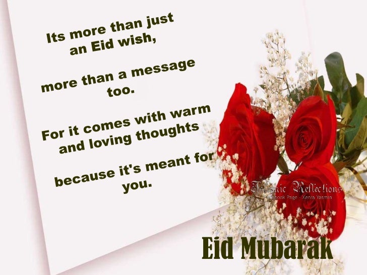 Eid Wishes & Greetings