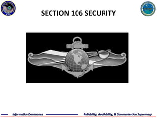 Eidws 106 security