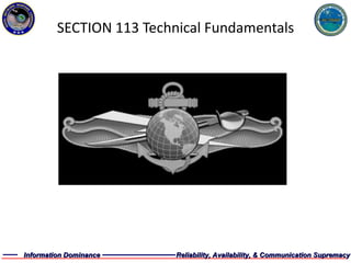 SECTION 113 Technical Fundamentals 