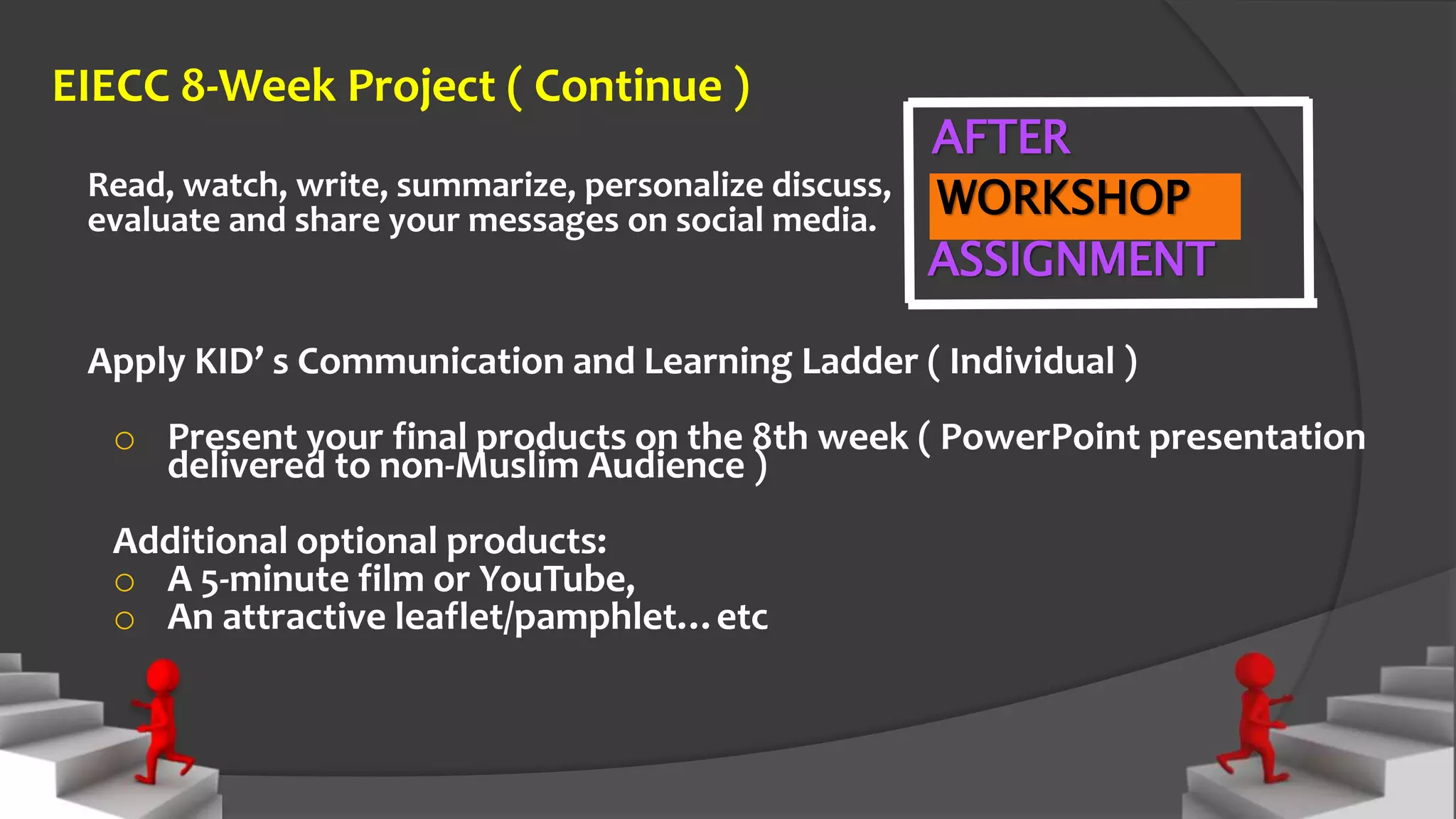 EIECC Academy/Program- Strategic Direction levels 1-2