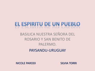 Ei espiritu de un pueblo PPT