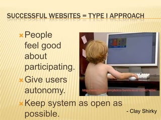 Pink’s Motivation BehaviorX  Type X - Extrinsicfueled more by extrinsic rewards or desiresType I – IntrinsicBehavior is self-directed.I  