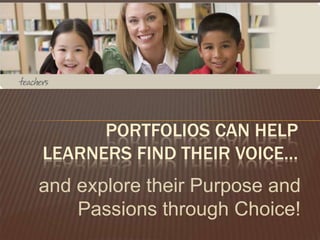 Opportunity CostThe alternative you give up when you make a decision…The cost of an alternative that must be forgone in order to pursue a certain action	What is the opportunity cost of emphasizing accountability/compliance in ePortfolios over improvement/reflection and deep learning? 