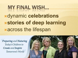 A Reminder…Reflection &Relationships… the “Heart and Soul” of a Portfolio… (and Social Networking) NOT the Technology!