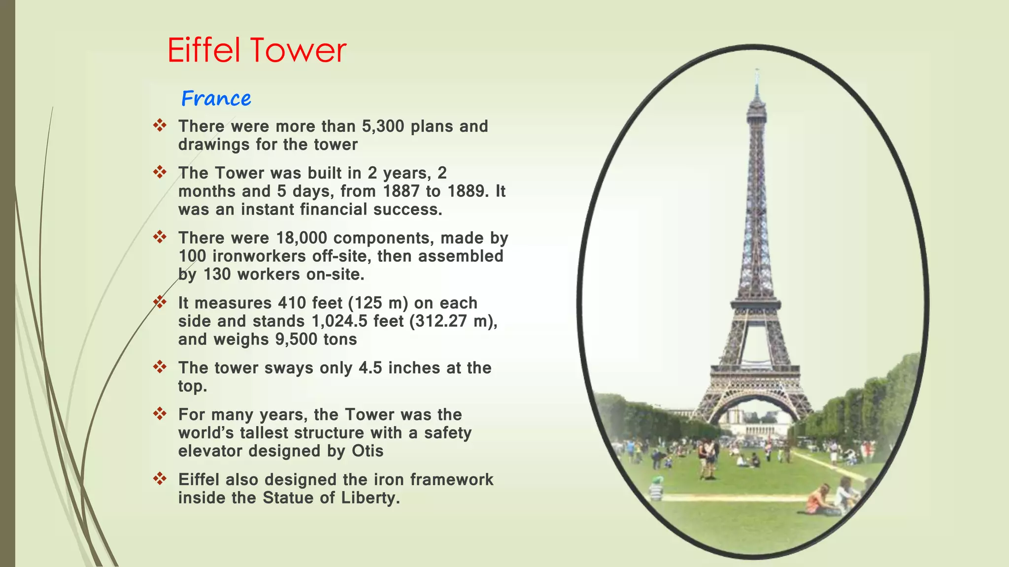 Eiffel tower | PPT