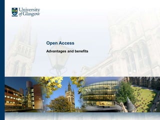Open Access
Advantages and benefits
 