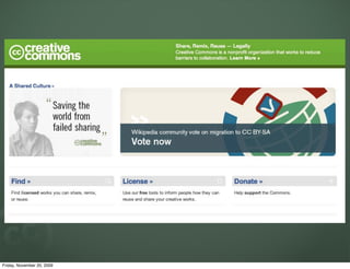 Friday, November 20, 2009
 