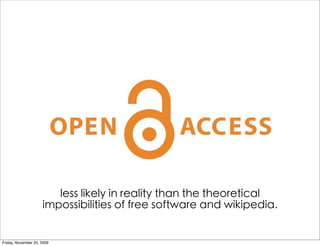 Friday, November 20, 2009
 