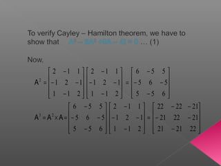 









−
−−
−−
=










−
−−
−










−
−−
−
=×=










−
−−
−
=










−
−−
−










−
−−
−
=
222121
212221
212222
211
121
112
655
565
556
655
565
556
211
121
112
211
121
112
23
2
AAA
A
 