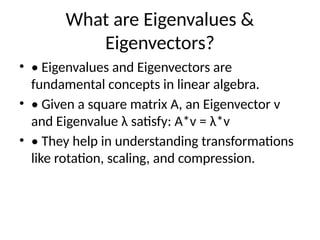 Eigenvector Rotation Eigenvalues_Eigenvectthshsystysujtsussthors_ML.pptx