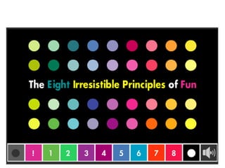 We want to share with our readers some Irresistible Principles of Fun.  Read this presentation and more……… 