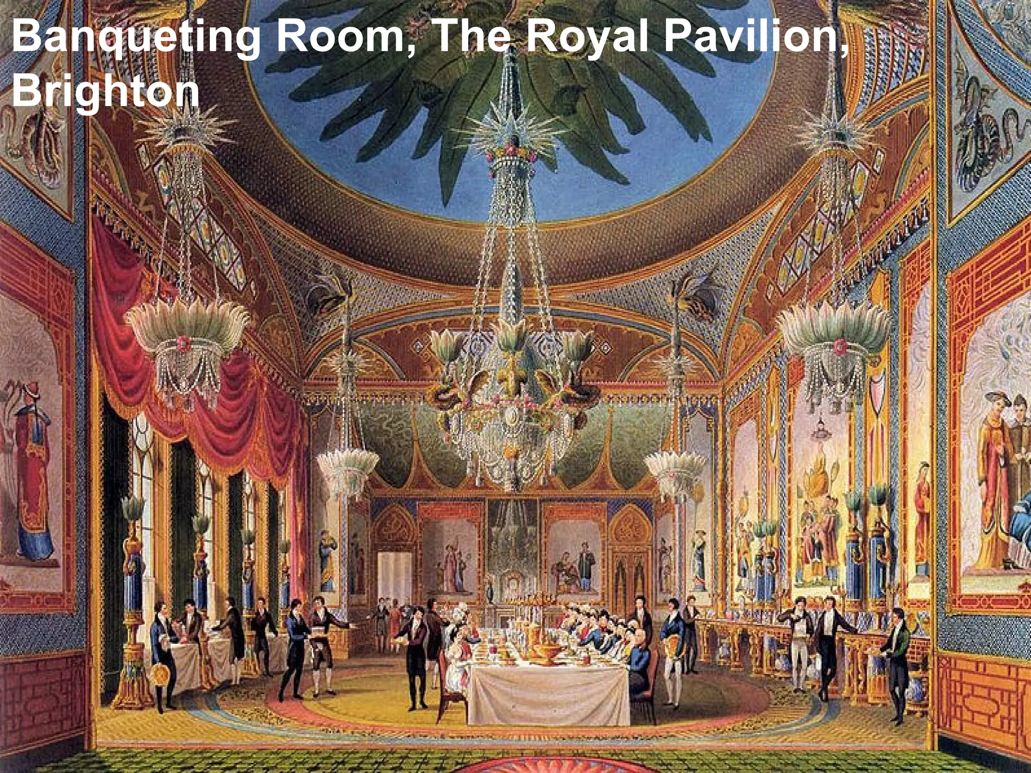 Banqueting Room, The Royal Pavilion, Brighton 
