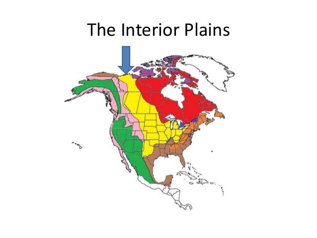 Eight Physical Regions Of North America