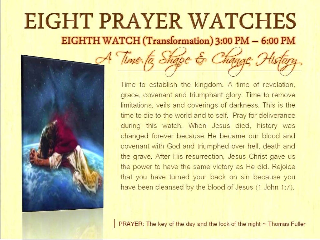 Eight Prayer Watches eight-prayer-watches