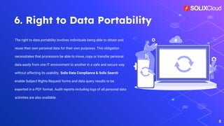 Eight principles of consumer data privacy | PPTX