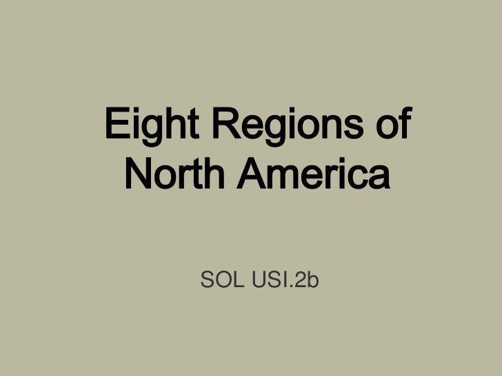 regions of north america