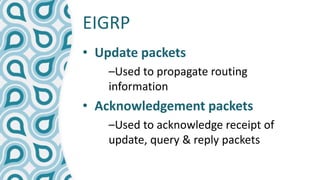EIGRP Routing Protocols | PPTX